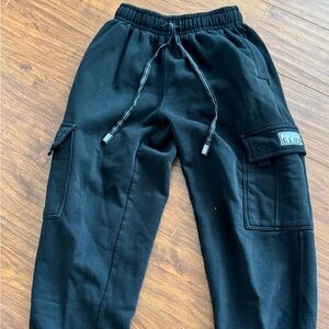 Pro Club Heavyweight Fleece Cargo Pants - black